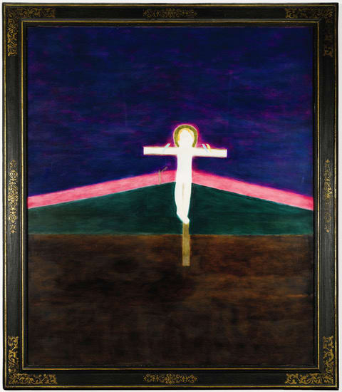 Craigie Aitchison, Crucifixion 8, 1985-86
