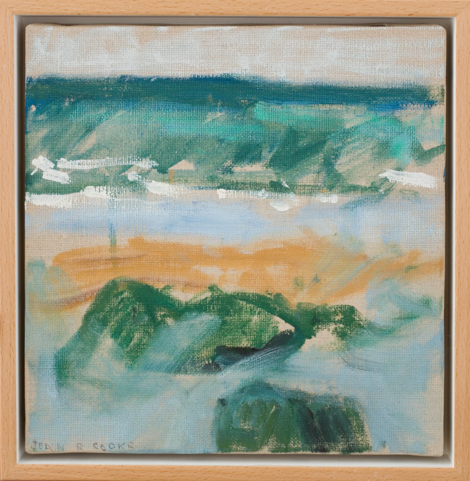 Jean Cooke, Rock and Sea, 2007, c.
