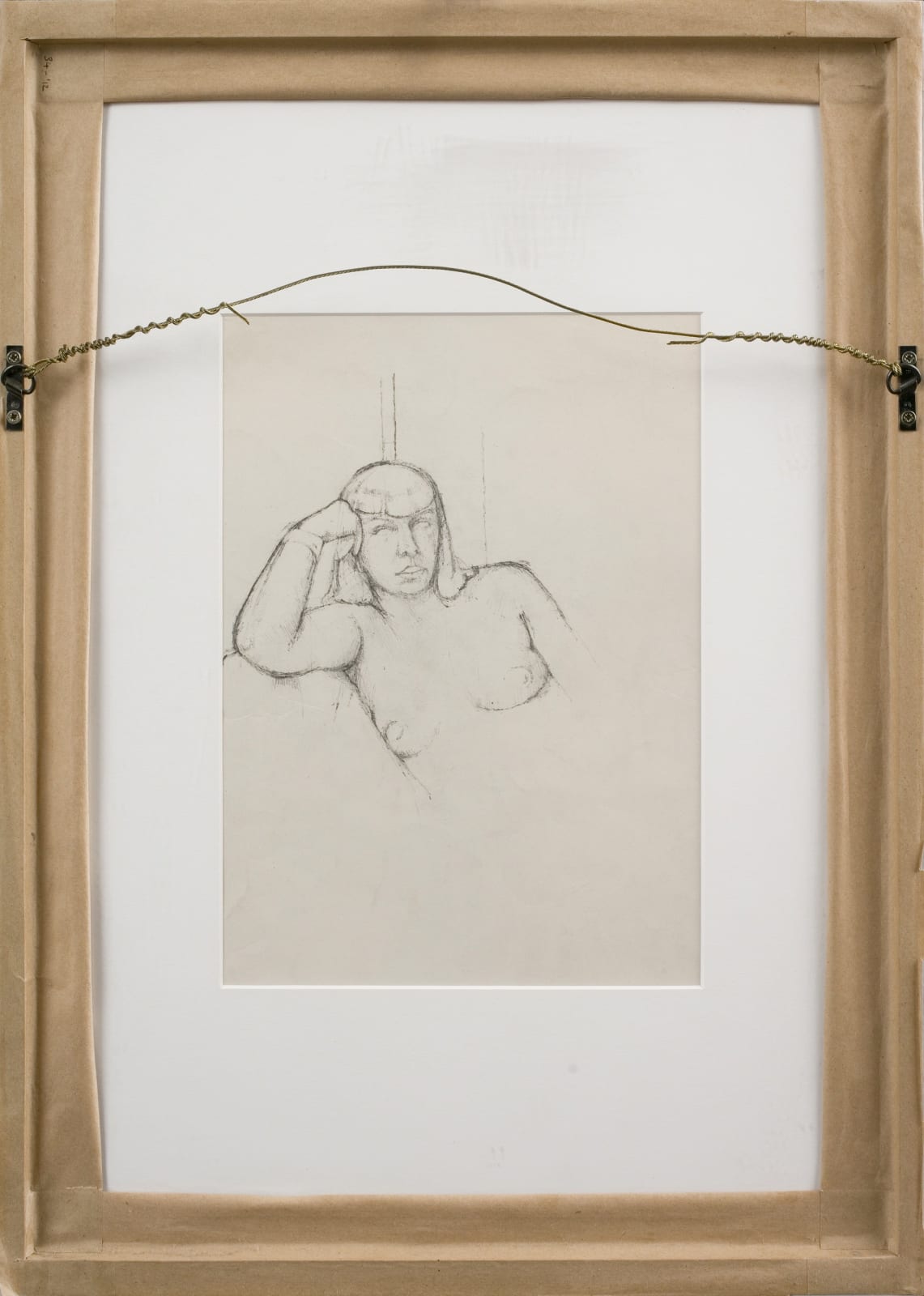 Euan Uglow, Standing Female Nude, 1950–60, c.