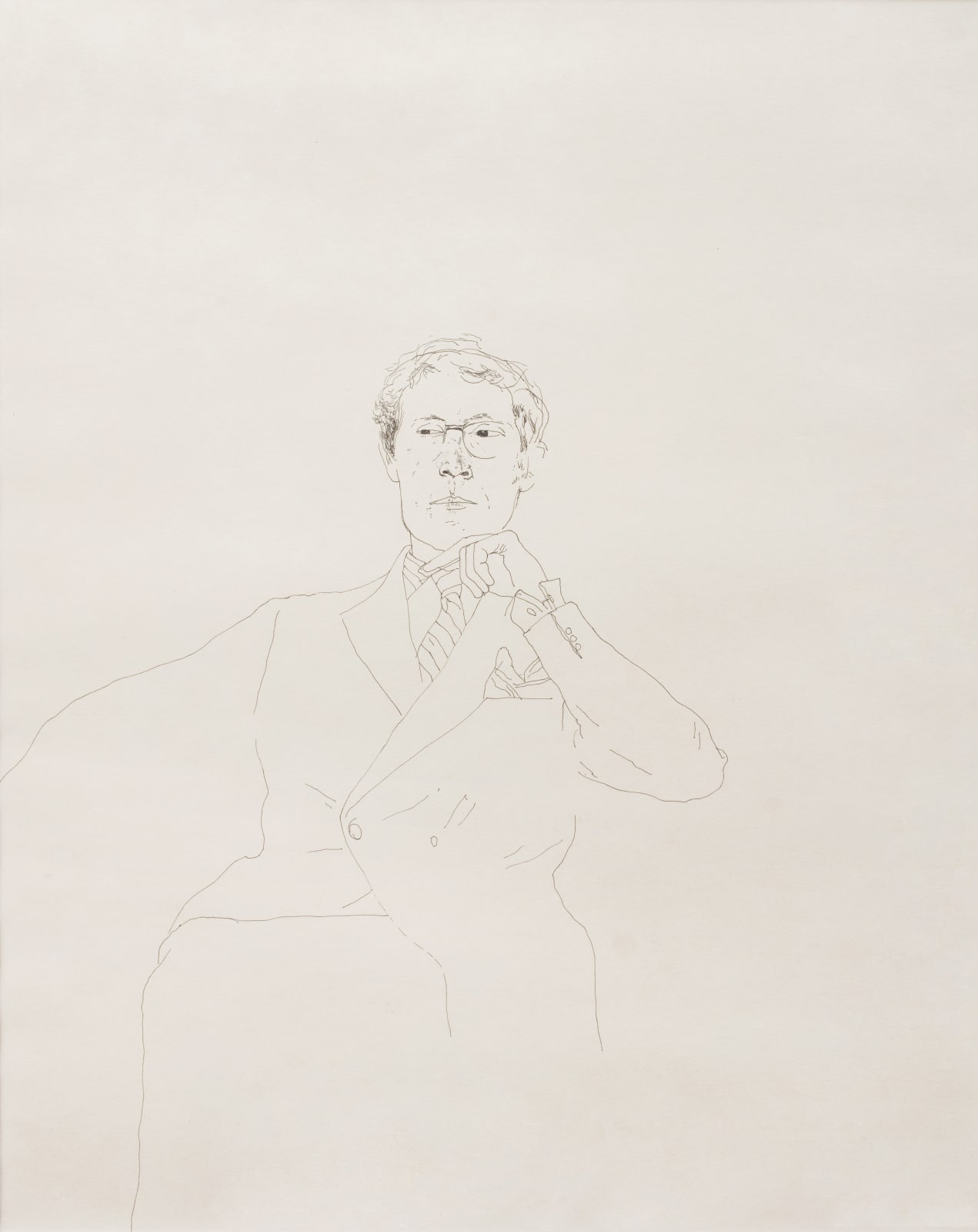 David Hockney, Portrait of Bernard Nevill, 1970s