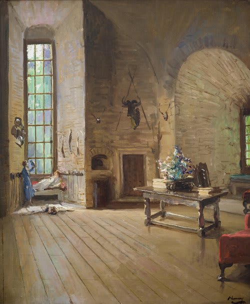 John Lavery, Lennoxlove Great Hall, 1921