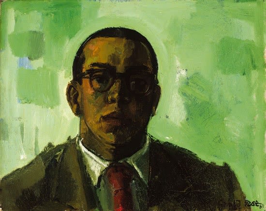 Gerald Rose, Self-Portrait, 1961
