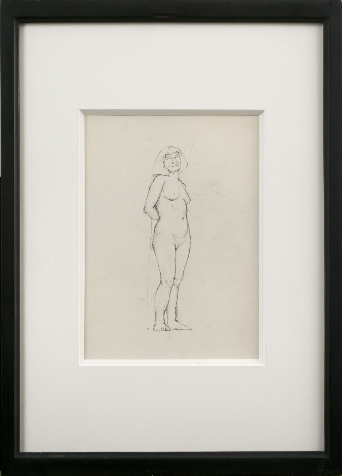 Euan Uglow, Standing Female Nude, 1950–60, c.