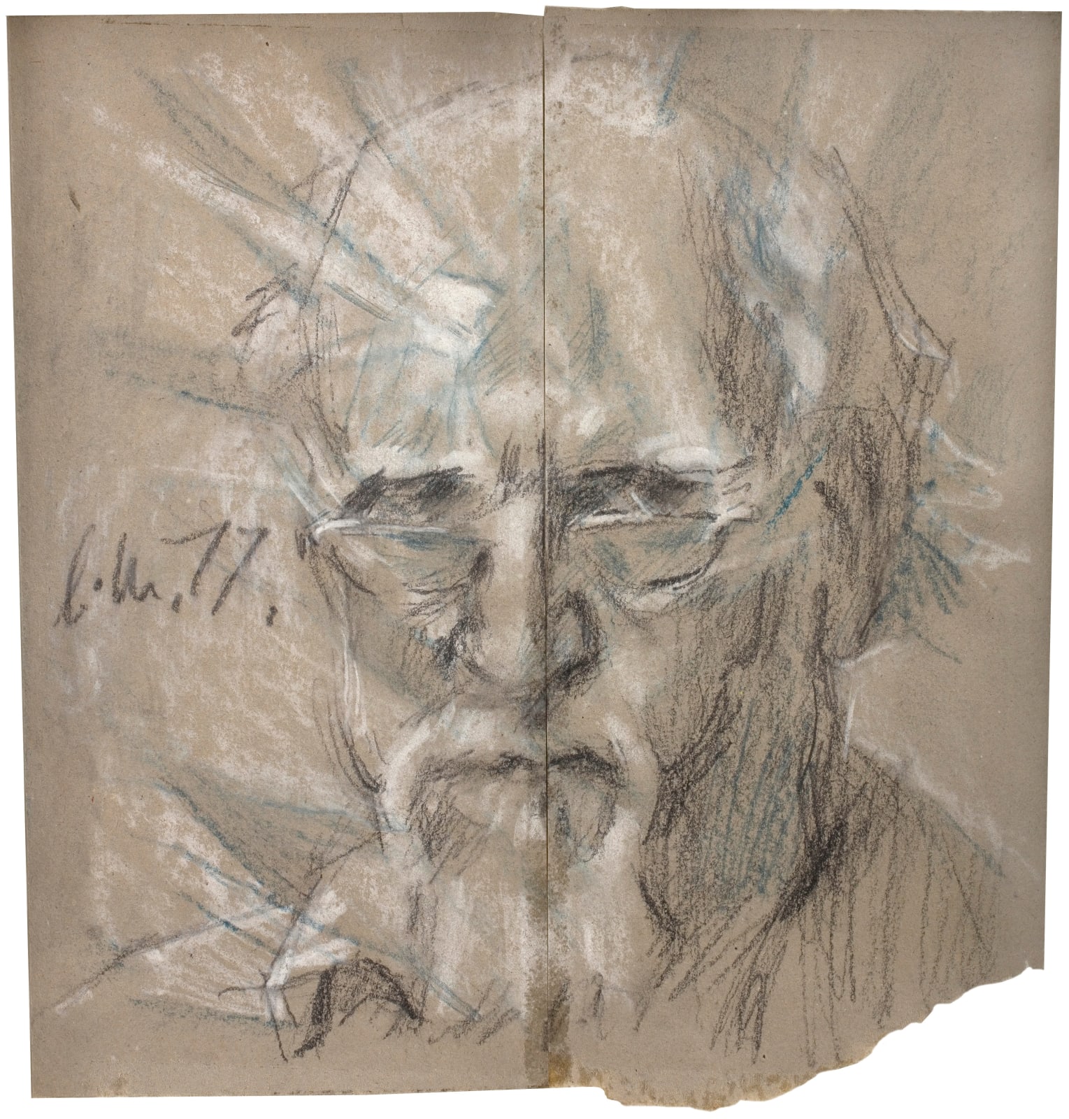 Cyril Mann, Self-Portrait, 1977