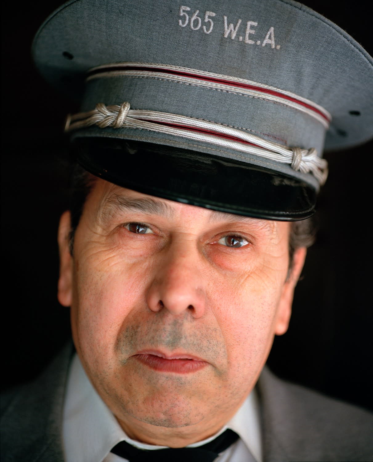 Gay Block, Doorman on His Retirement Day, 1996