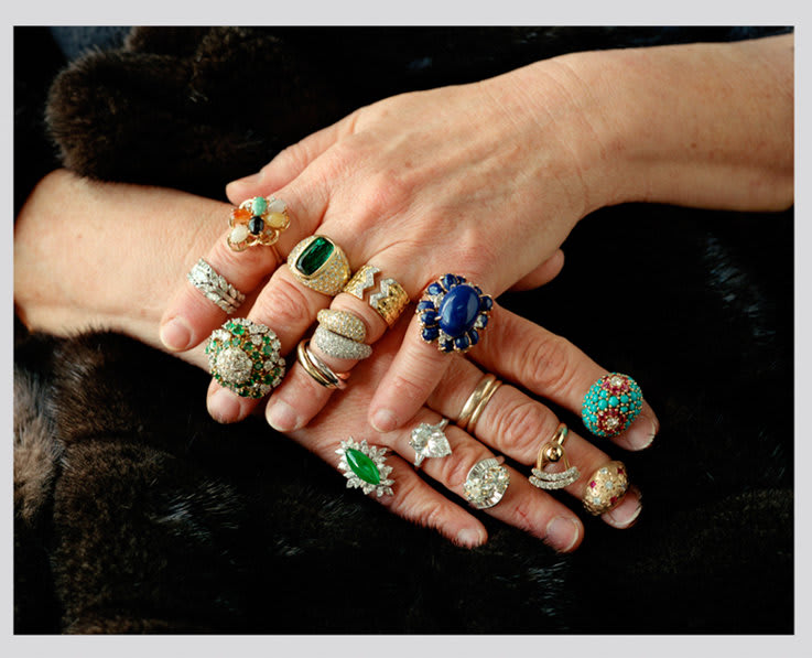 Gay Block, Mother's Rings, Bertha Alyce: Mother exPosed Series, 1986