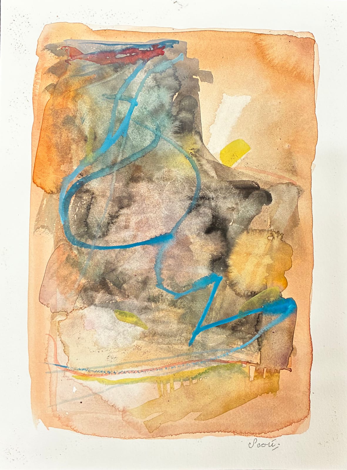 Sam Scott, Canyon: Rare Air, 2024