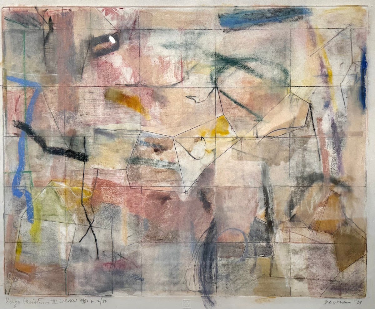Eugene Newmann, Virgo Variations VI , 1978, rev.1980 + 1983