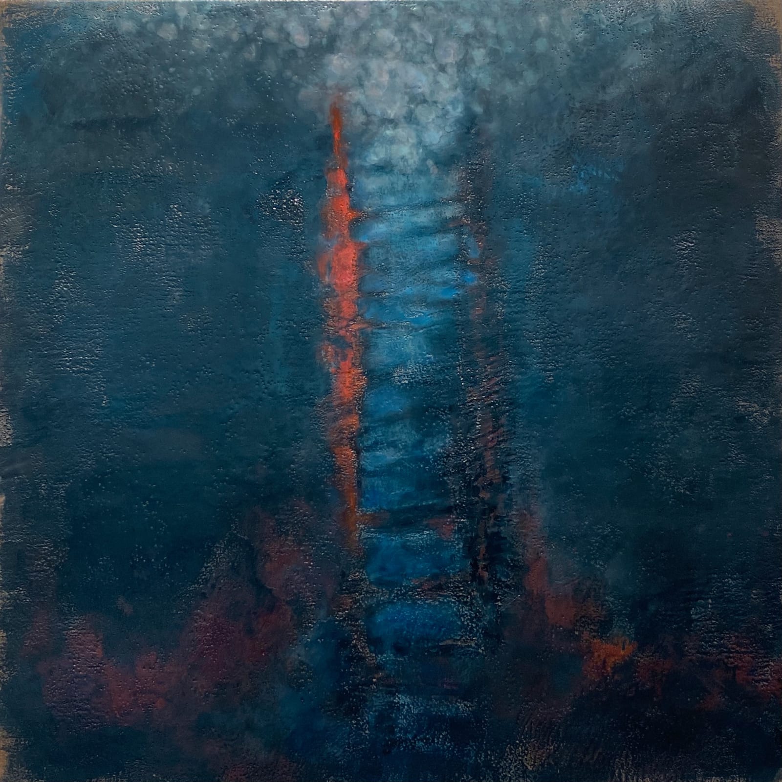 Catherine Eaton Skinner, Stepwell II, 2022