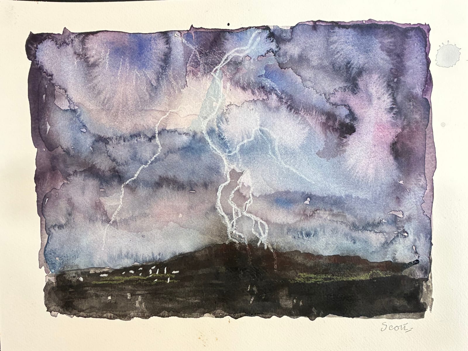 Sam Scott, The Coming Storm III, 2024