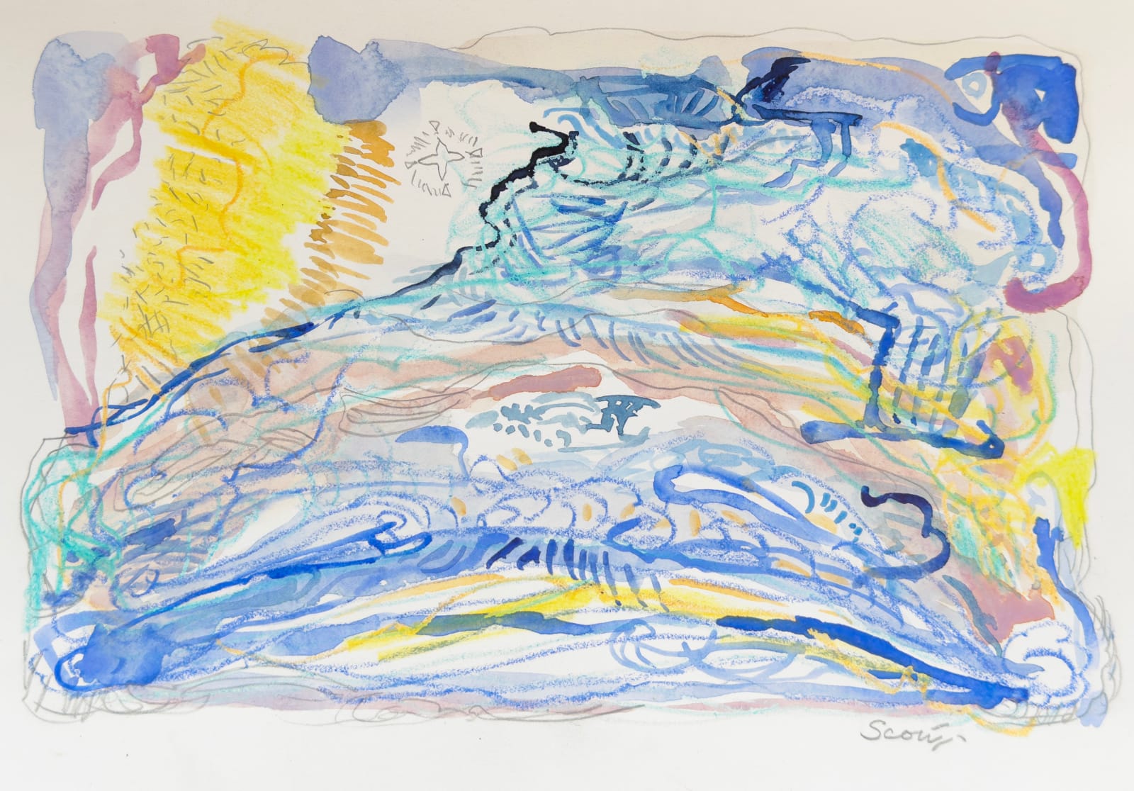 Sam Scott, Dewfrost I, 2018