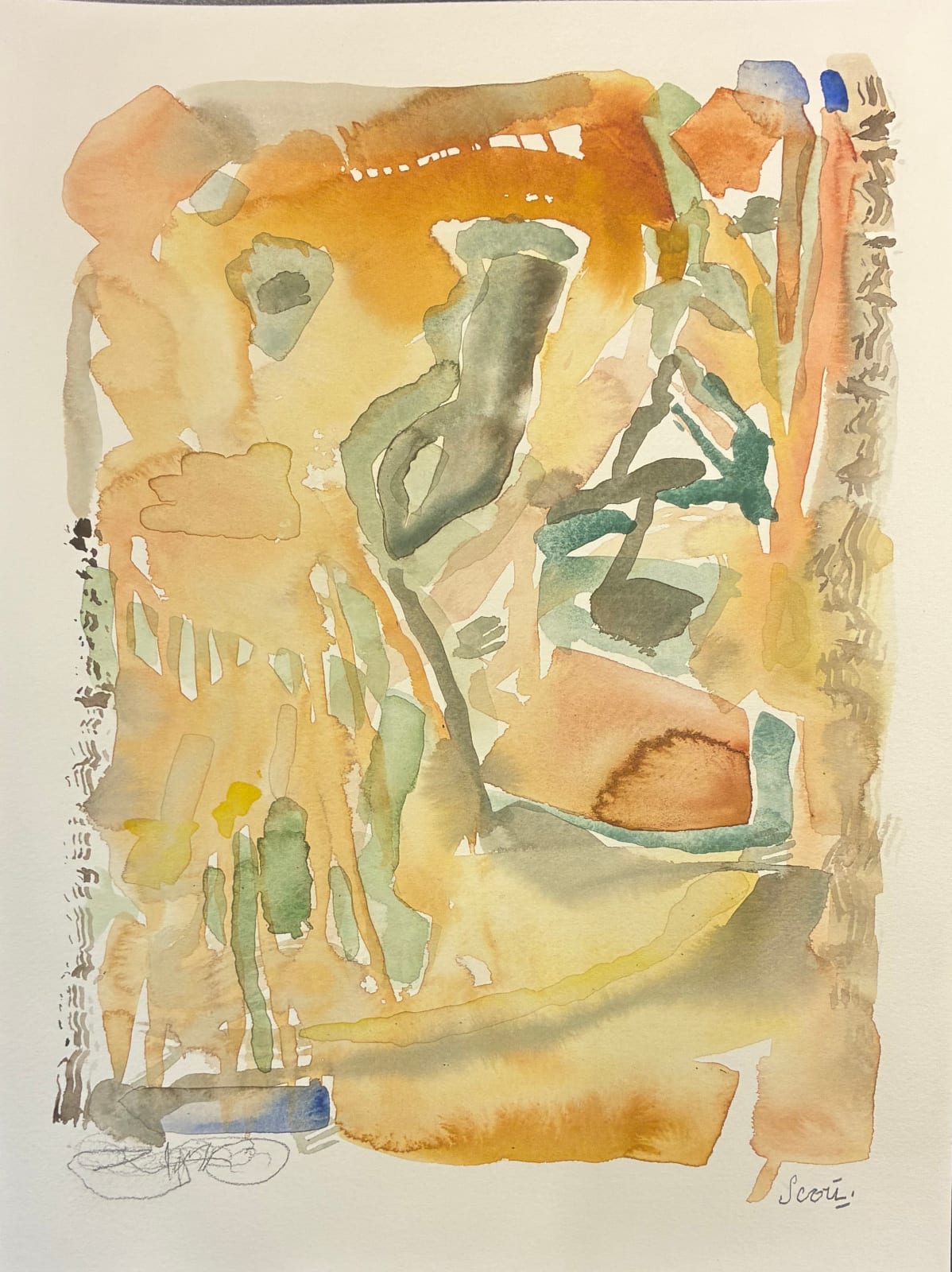 Sam Scott, Sand and Sage I, 2023