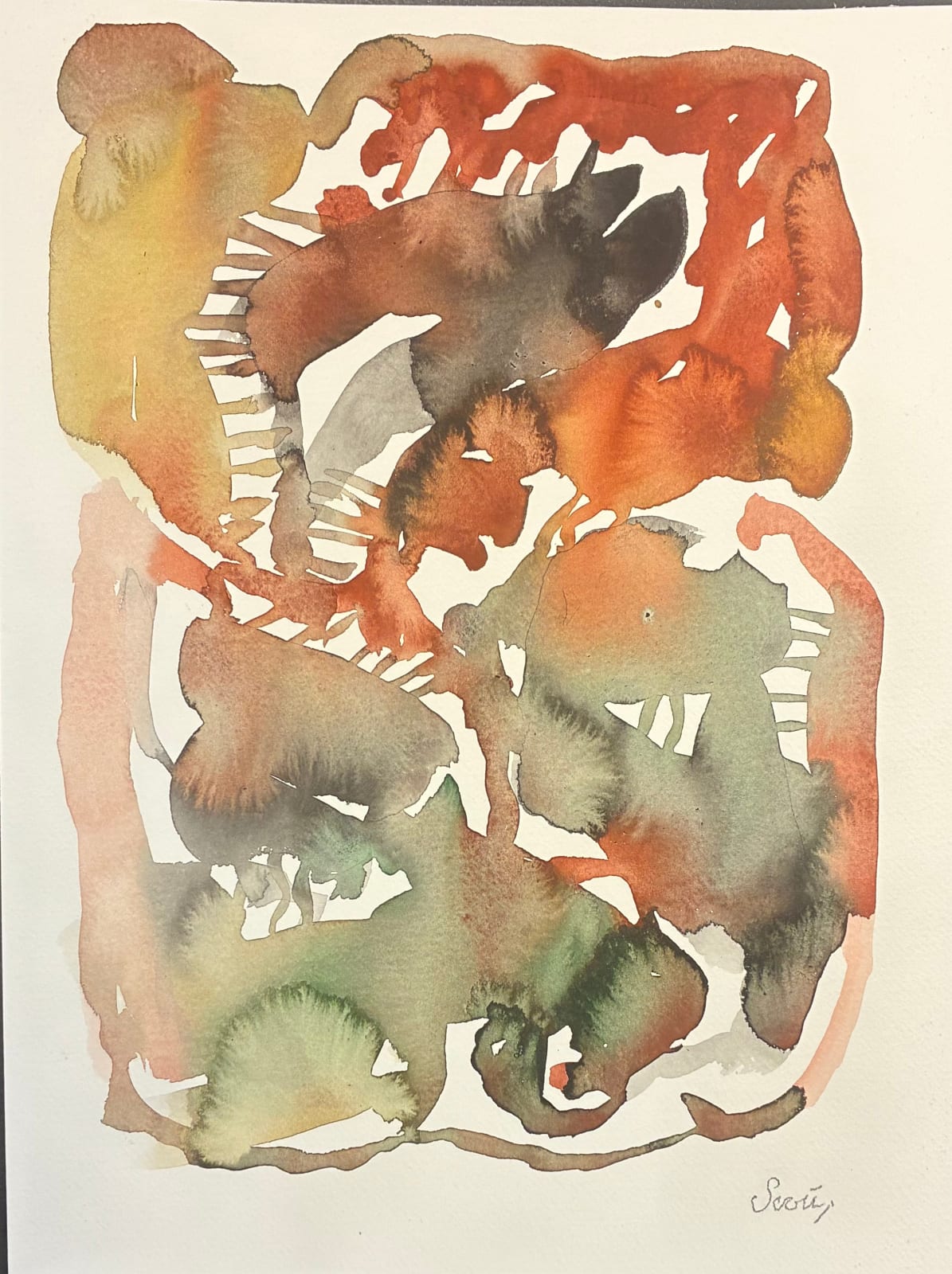 Sam Scott, Sand and Sage II, 2023