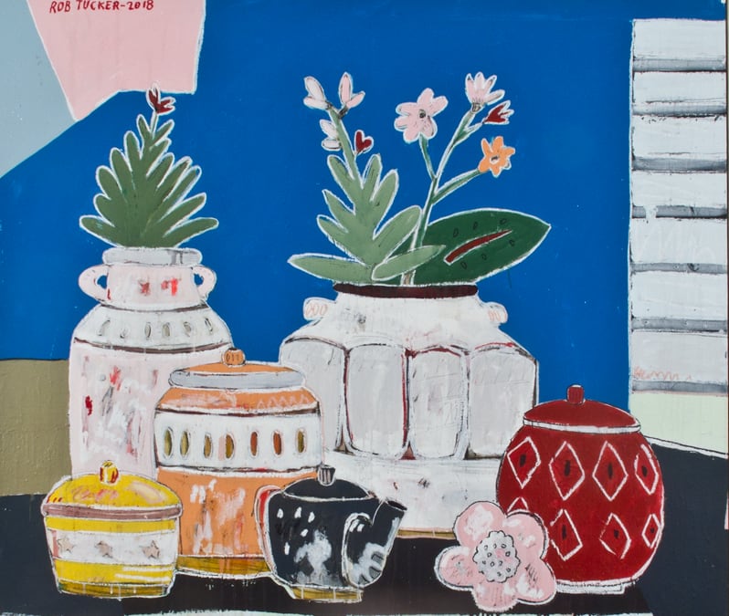 Rob Tucker, Blueberry Jam Tarts are Nice on Cold Days, 2018