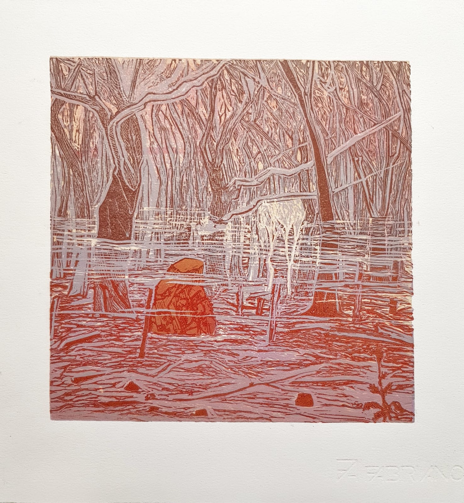 Gemma King, Anthill in Smoke I, 2020