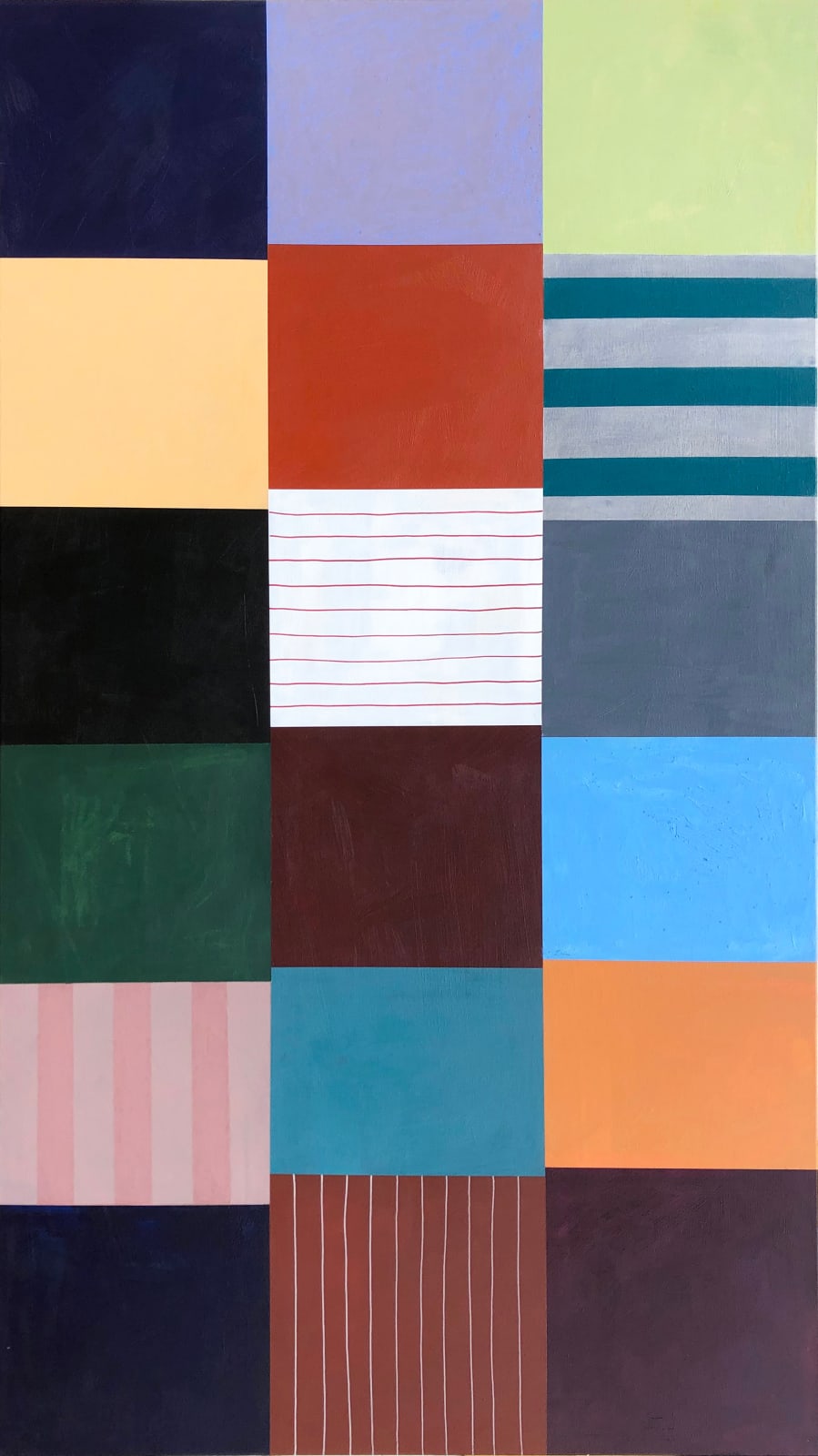 Rachael McCully, Patchwork #4, 2020