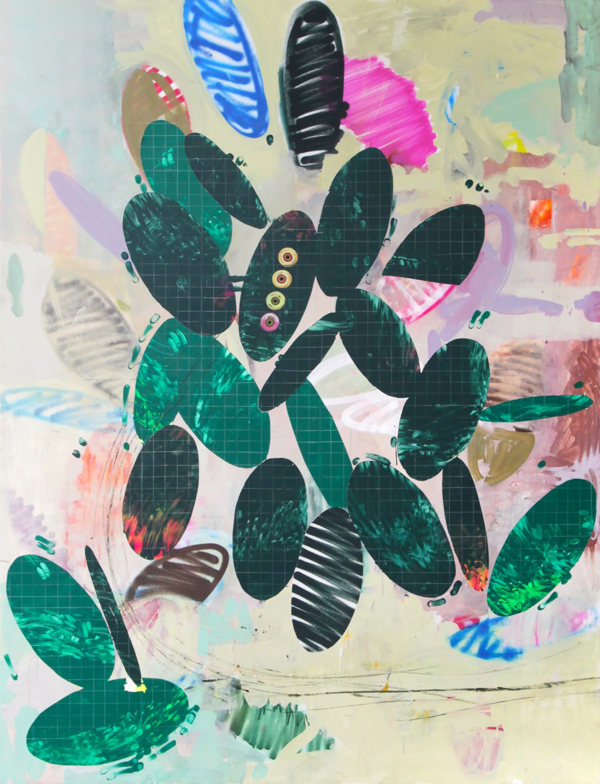 Cosimo Casoni, Studio di Fico d’India #4 (Bombing), 2022