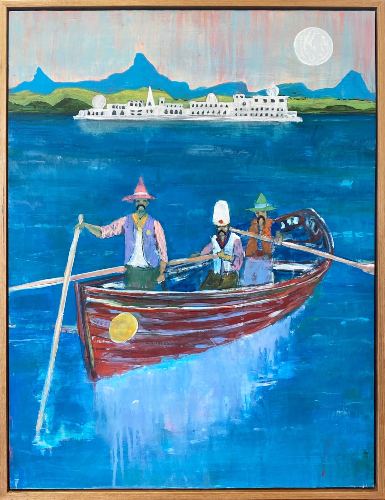 Adam Lester, Lake Palace Study, 2020