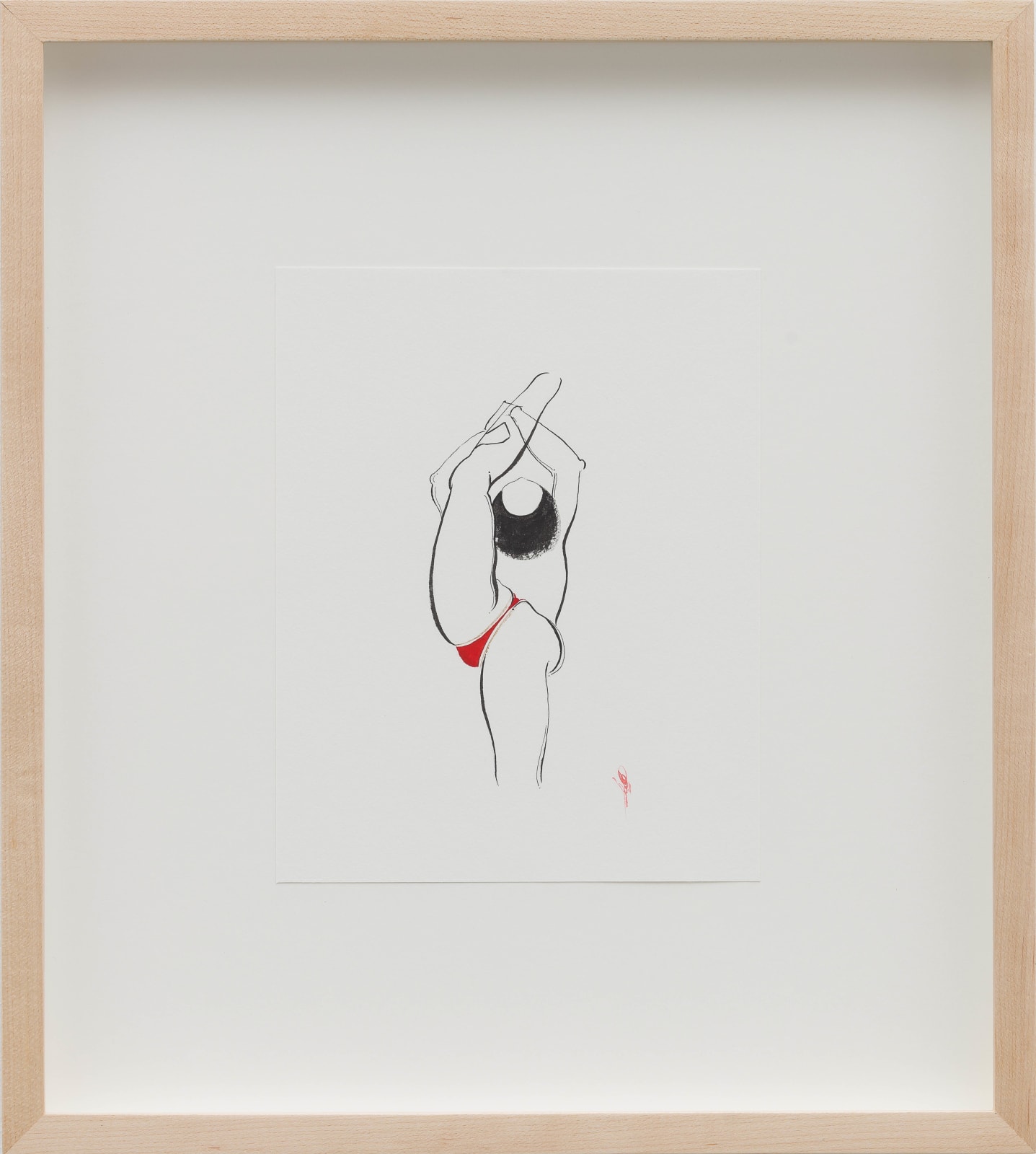 Hayv Kahraman, Bend Drawing 9, 2020