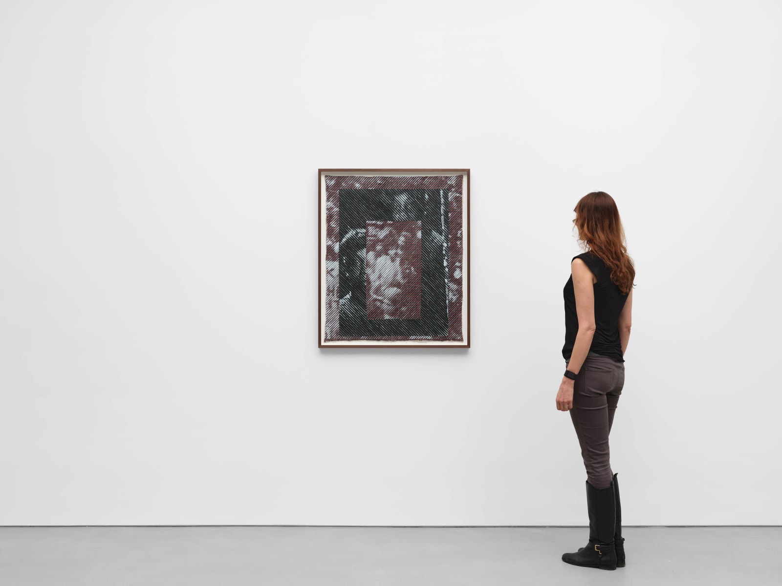 Tomashi Jackson, The Hair of the Dog II (People in the streets after the New Cross Fire 1981/Studio portrait of Latasha Harlins 1991), 2024