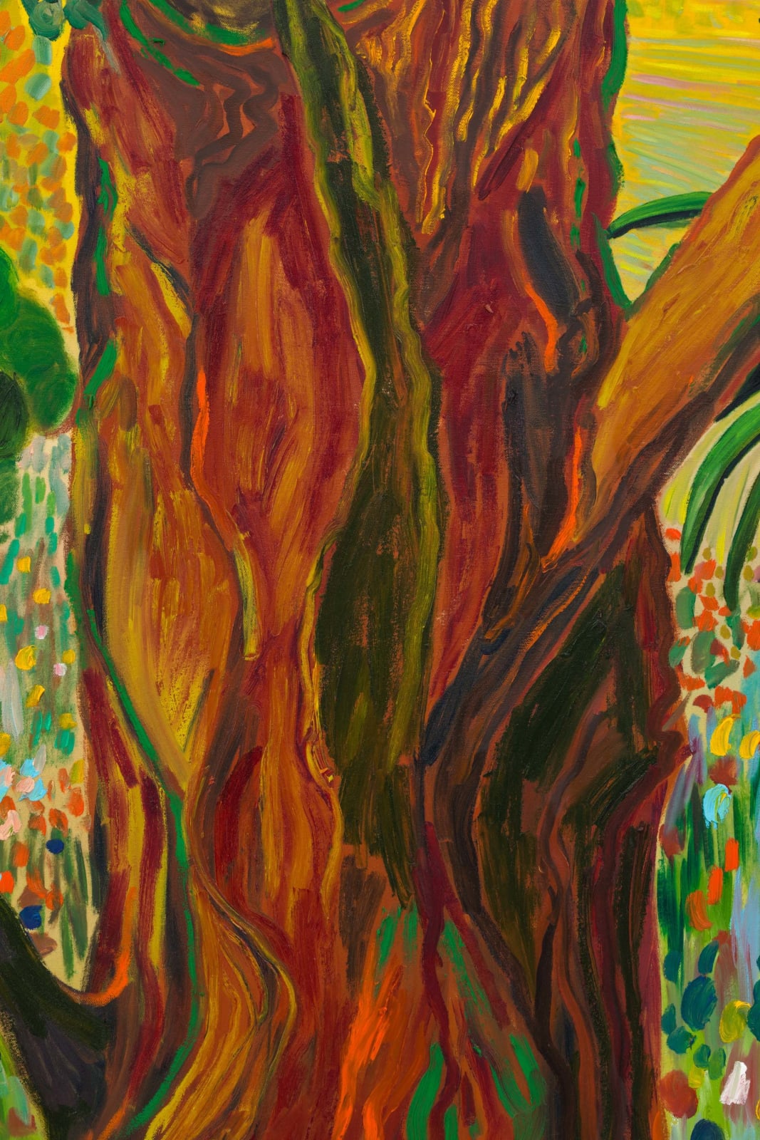 Shara Hughes, Growing Pains, 2022