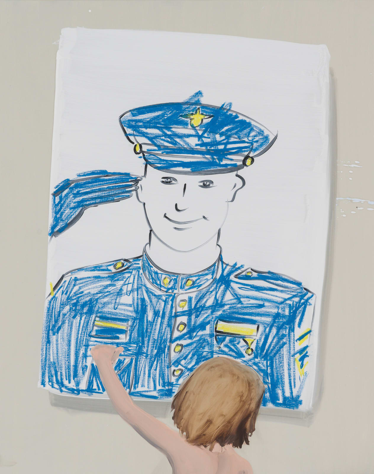 Tala Madani, Perfect Copy I, 2021