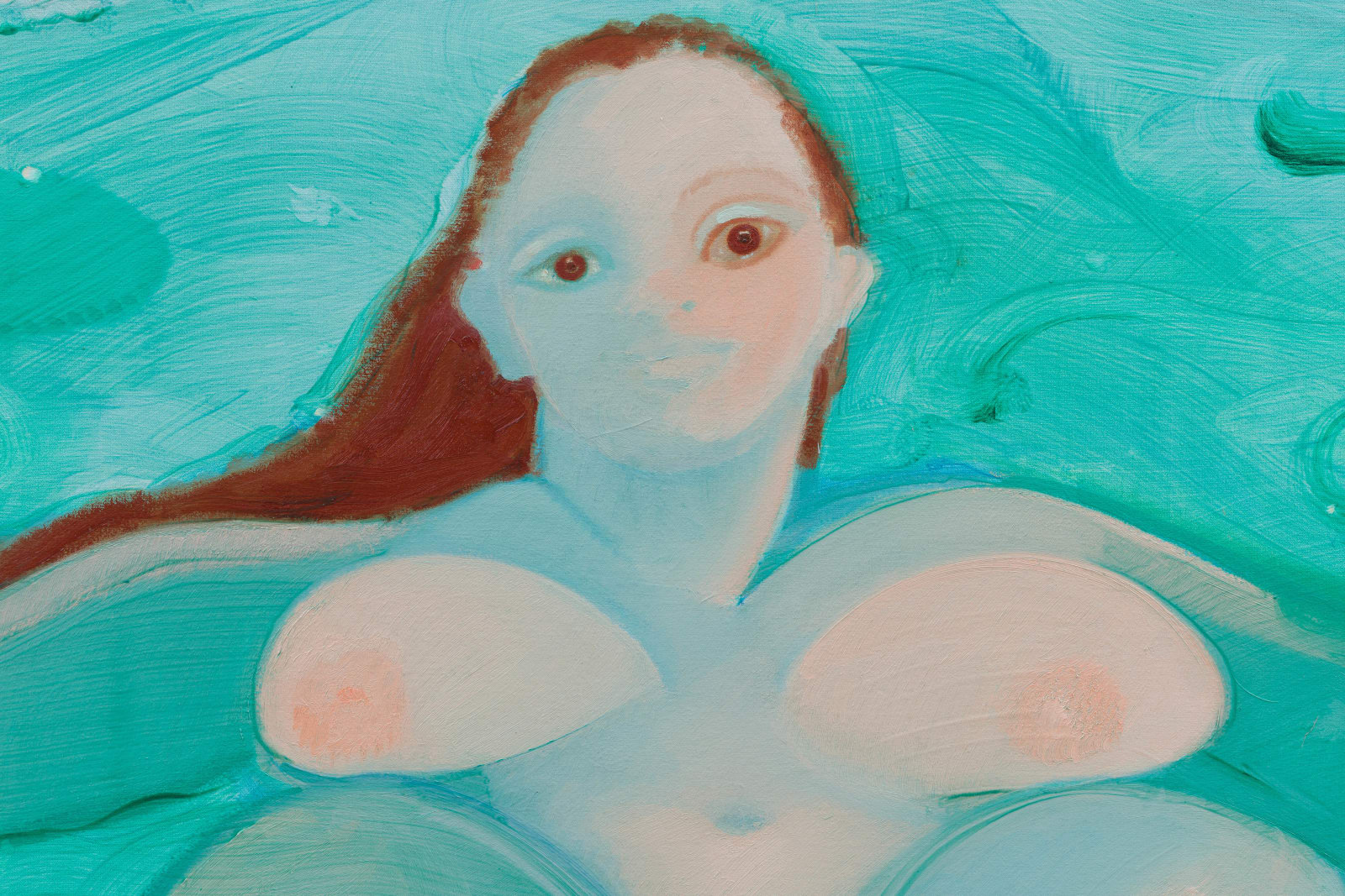Sofia Mitsola, Aquamarina, Caryatids, Opalescent Skies, 2021