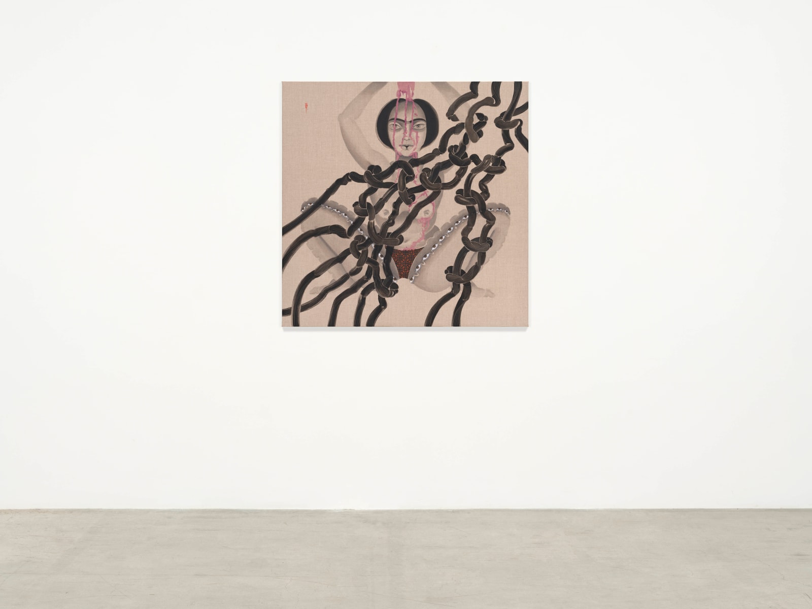 Hayv Kahraman, Torshi and eyes, 2022