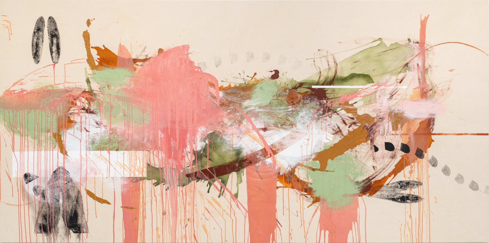 Elizabeth Neel, Rapid Buckling of the Loud Song, 2018