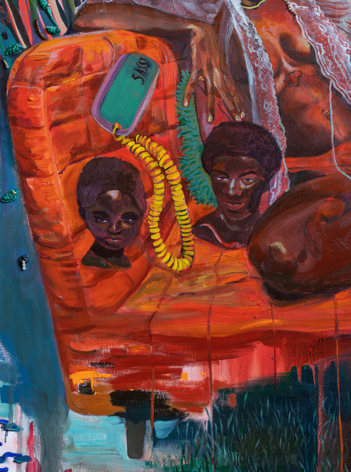 Gisela McDaniel, Complex Faces, 2020