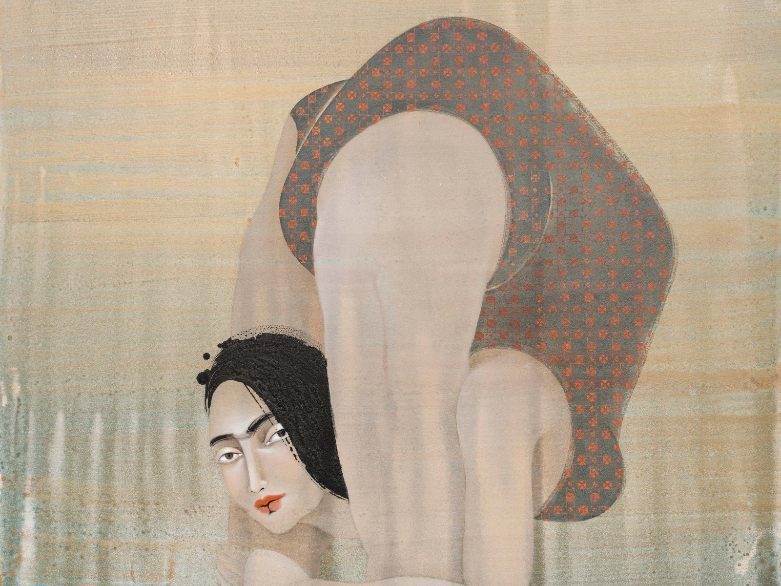 Hayv Kahraman, Back Fold, 2020