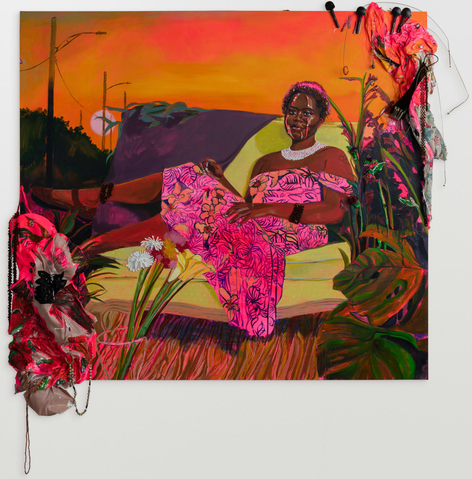 Gisela McDaniel, Sunset over 8 mile, 2022