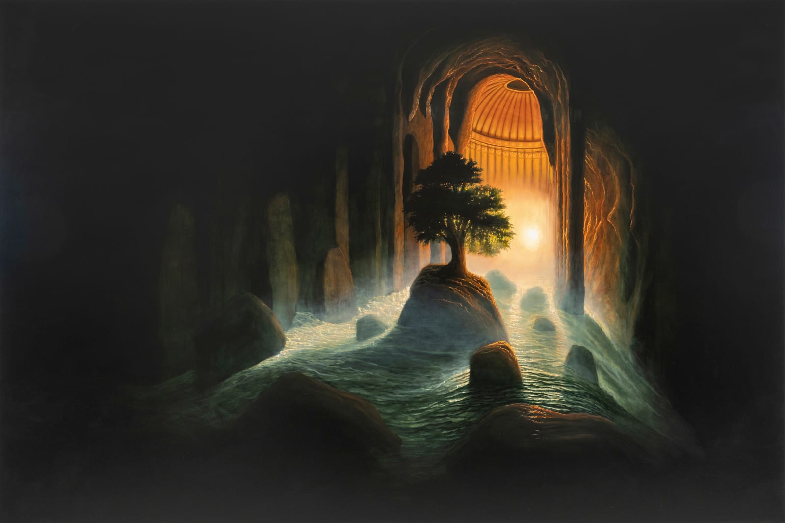 Sholto Blissett, Creatures of the Flame I, 2024
