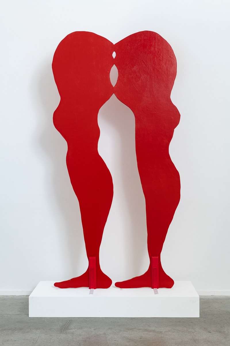Tschabalala Self, Red Bottom 2, 2019