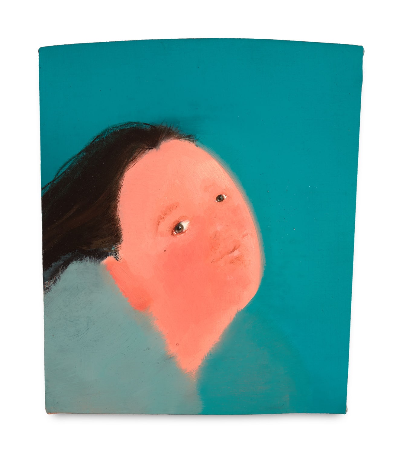 Sofia Mitsola, Blue Faux Fur, 2019