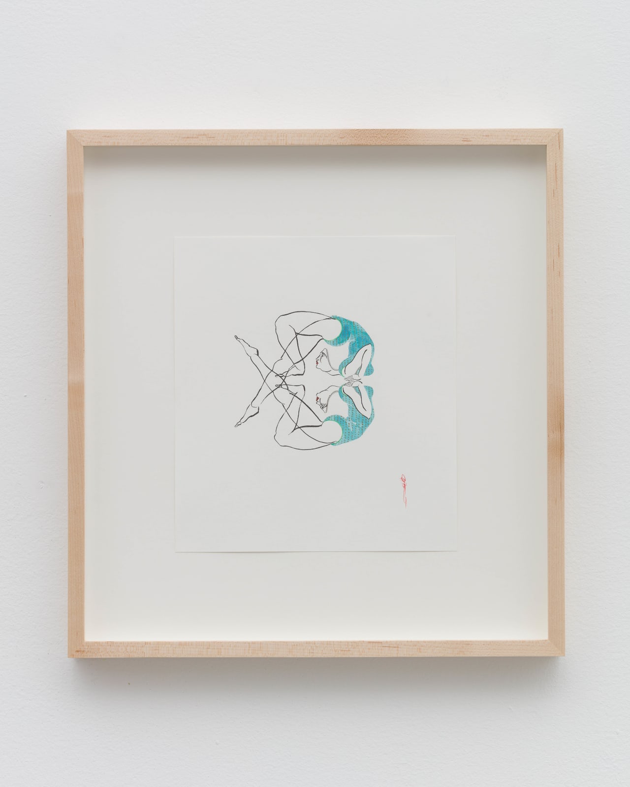Hayv Kahraman, Bend Drawing 7, 2020