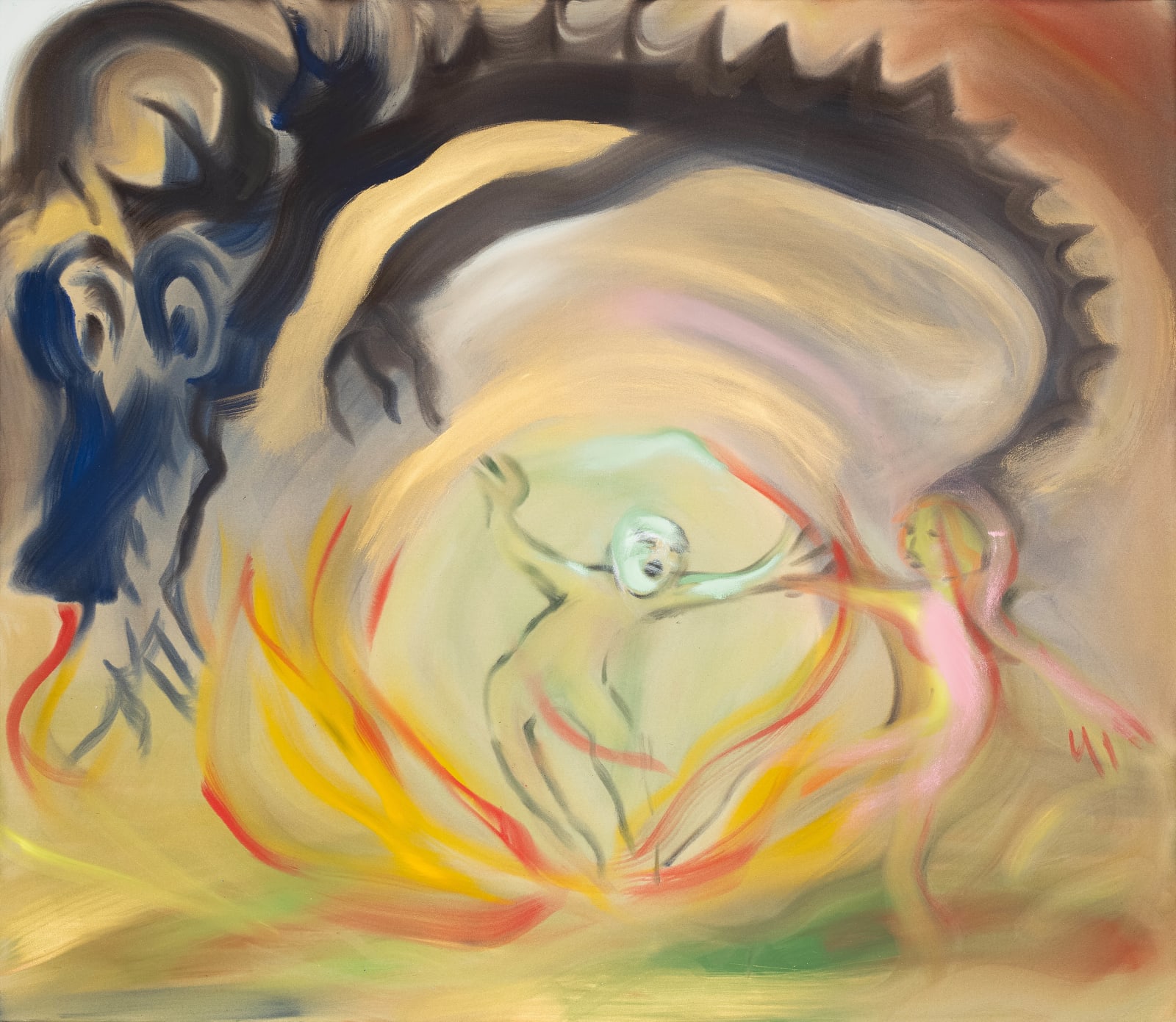Sophie von Hellermann, Don’t play with me because you’re playing with fire, 2021
