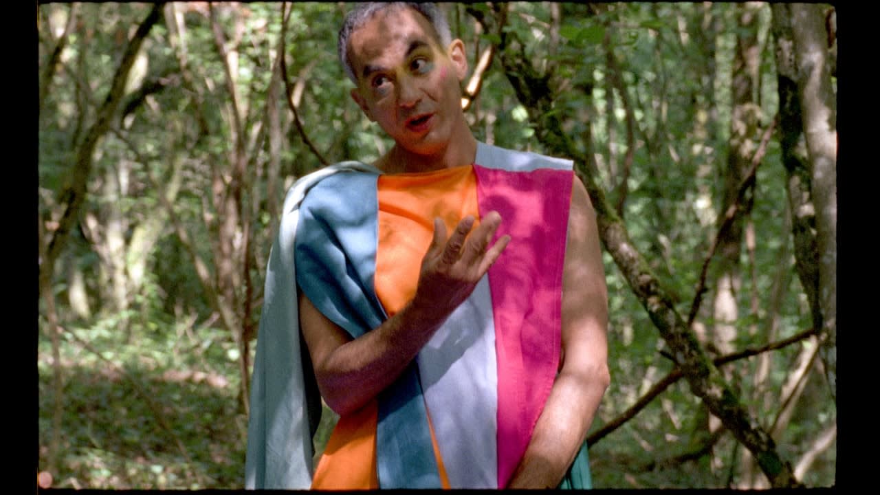 Ulla von Brandenburg, Blaue und gelbe Schatten, 2020