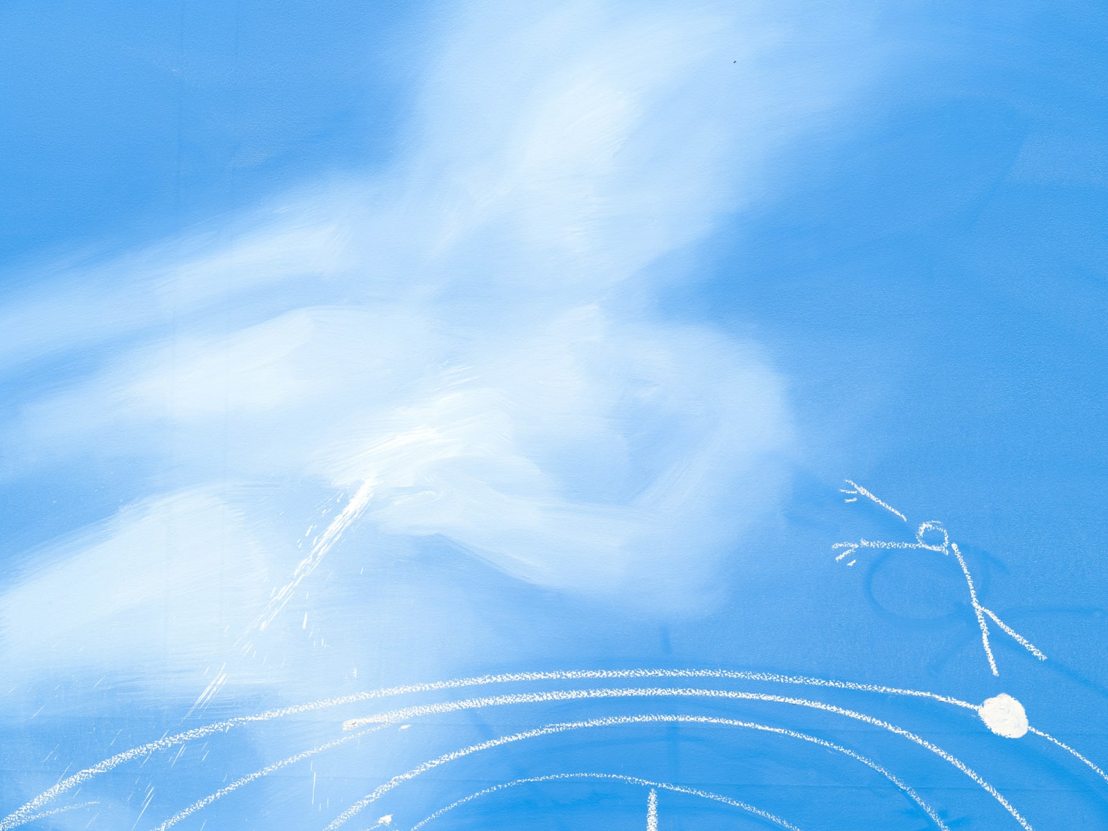 Tala Madani, Cloud Mommy (Orbits), 2022