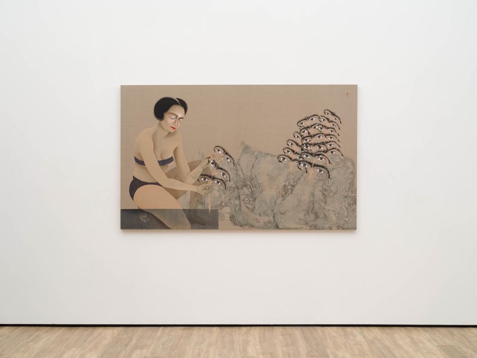 Hayv Kahraman, Plucked, 2024
