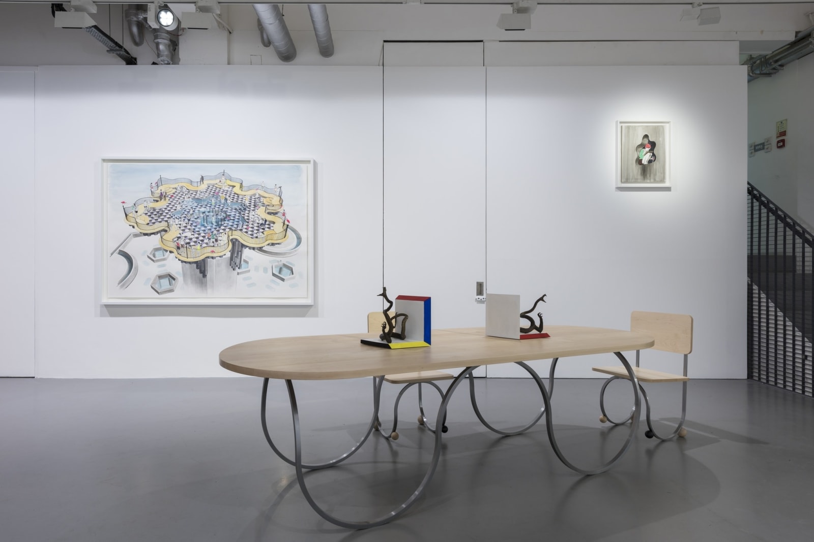 Charles Avery, Untitled (Square Circle table 8 seater), 2016