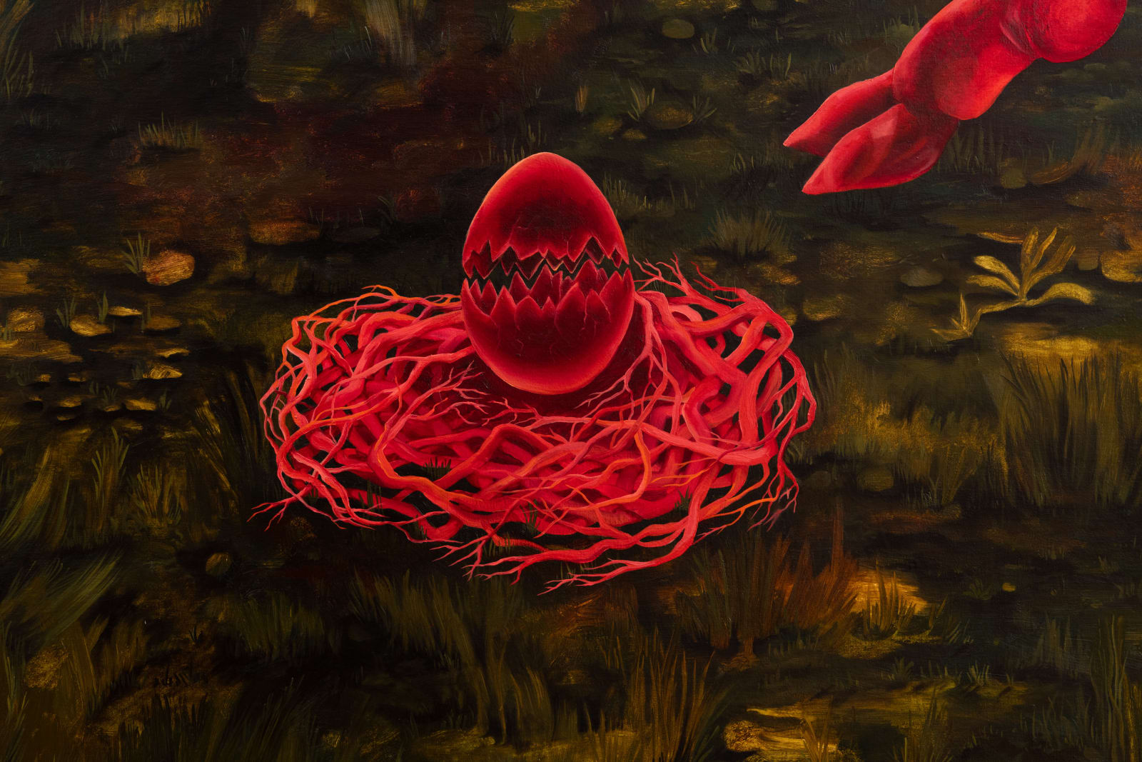 Kat Lyons, The Feast of Night (Hunter’s Moon), 2022