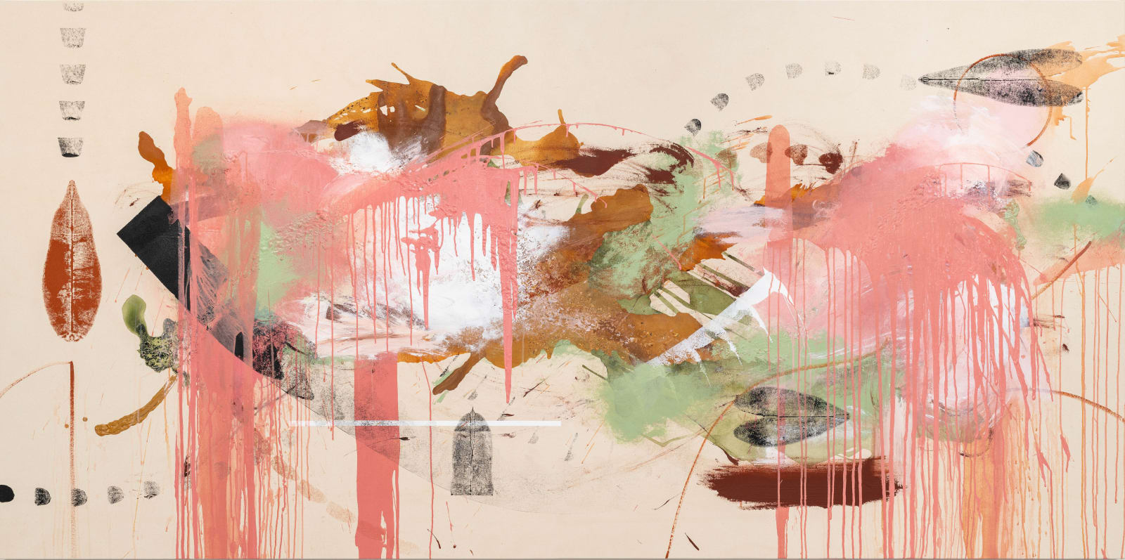 Elizabeth Neel, Rapid Buckling of the Loud Song, 2018
