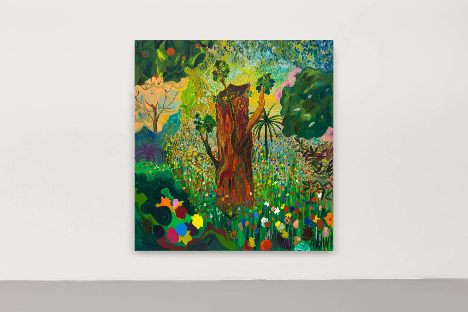 Shara Hughes, Growing Pains, 2022