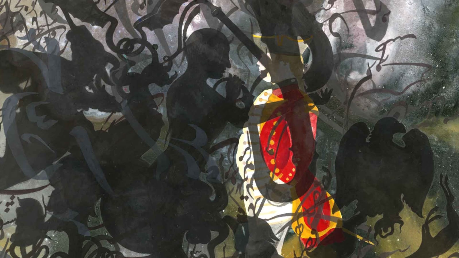 Shahzia Sikander, The Last Post, 2010