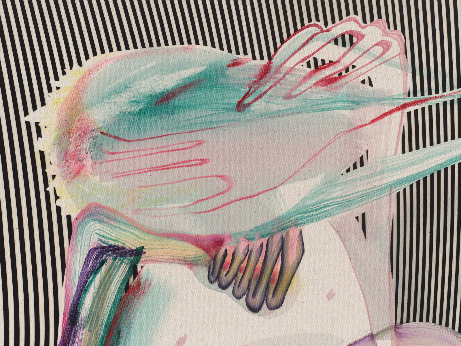 Christina Quarles, Brush Tha Sky, 2023