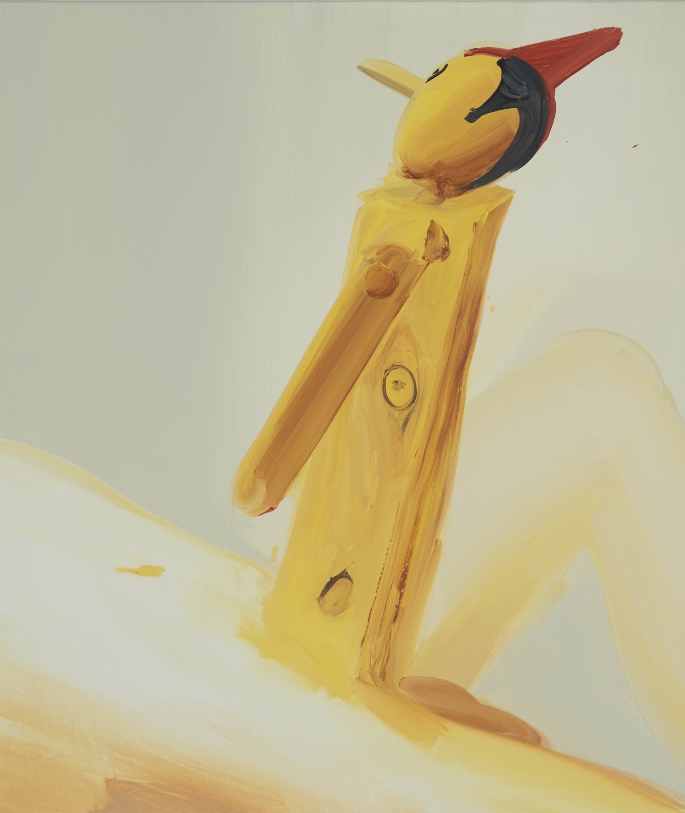Tala Madani, Pinocchio Plank, 2021