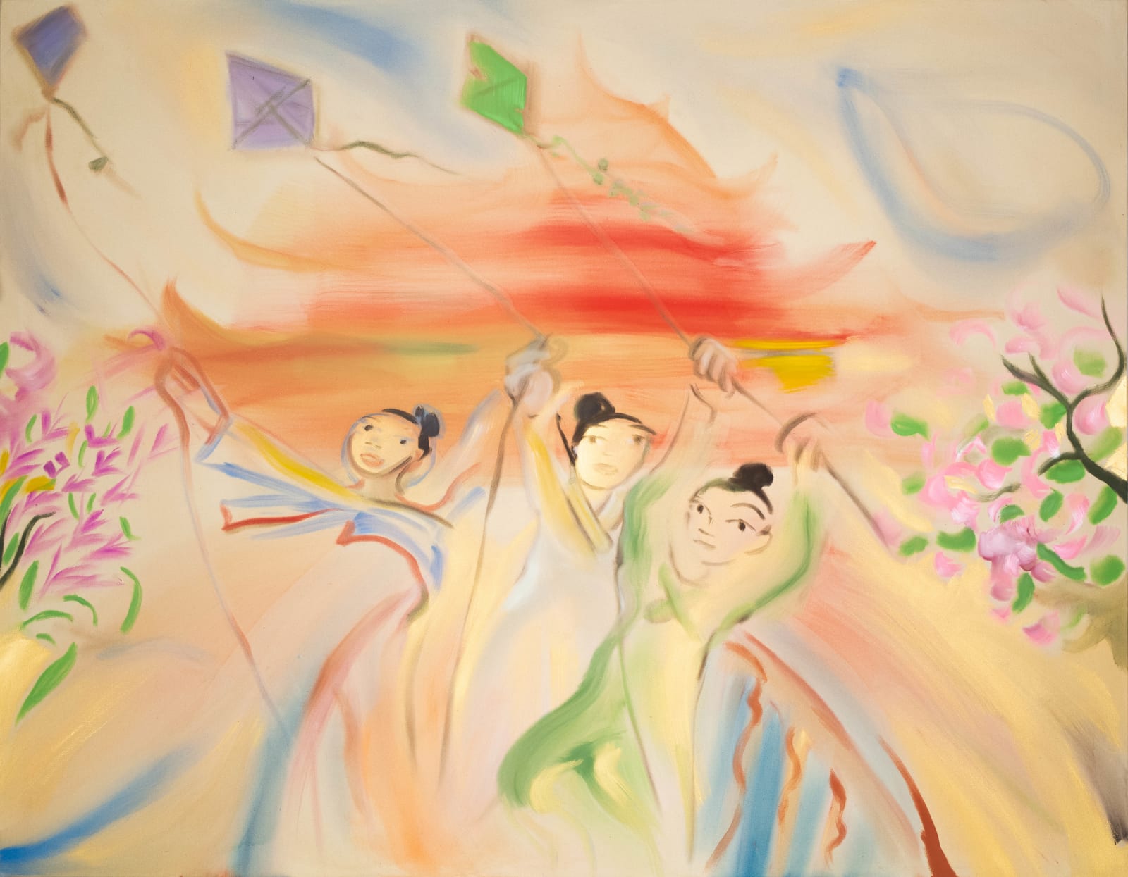 Sophie von Hellermann, Flying Kites, 2021