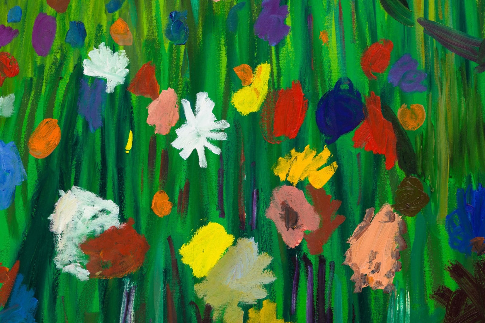 Shara Hughes, Growing Pains, 2022