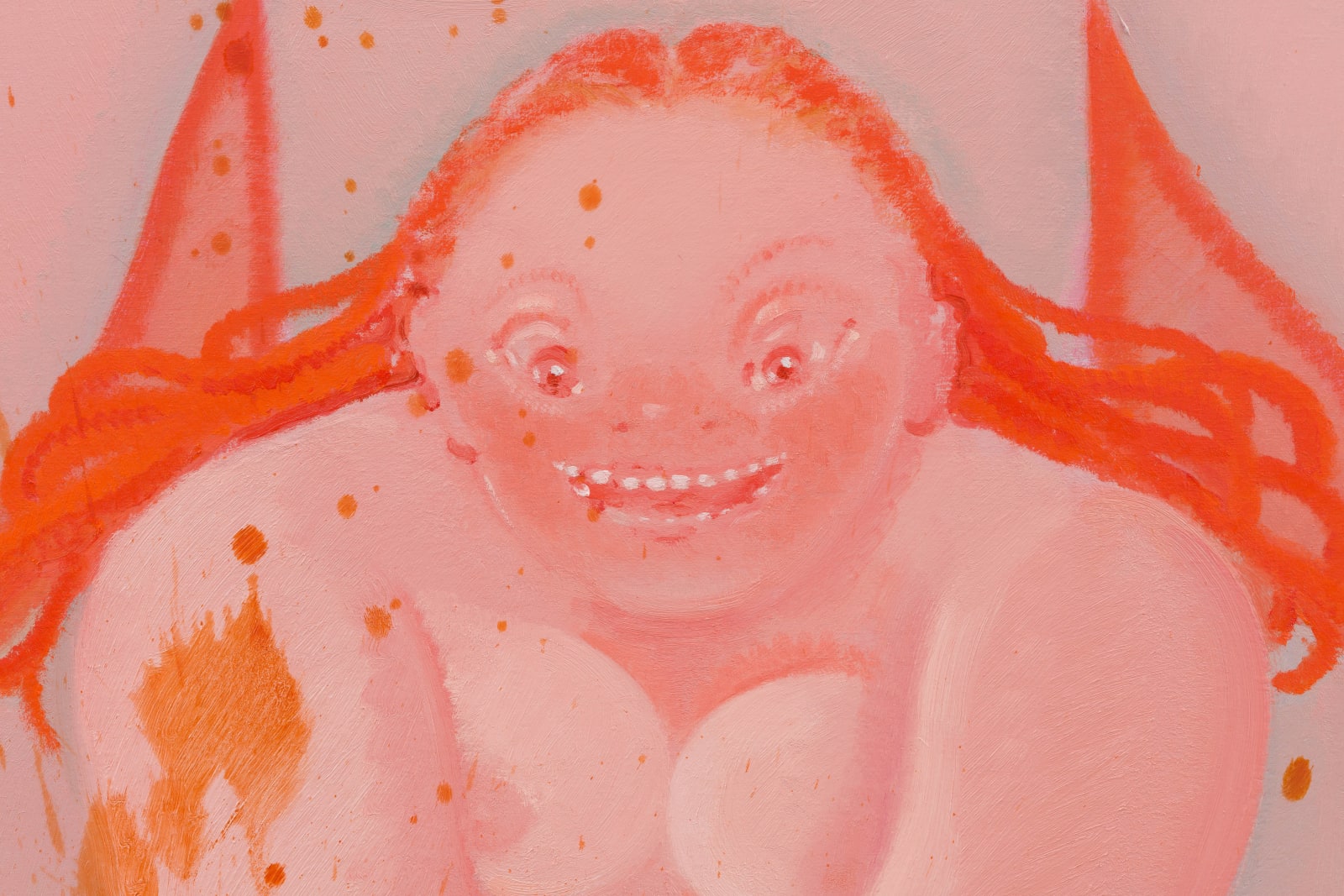 Sofia Mitsola, Crocodilian Tears (O.H Golden Red Baroque), 2021